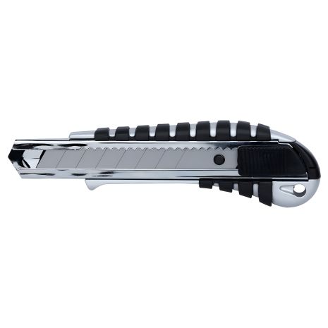 Ніж будівельний SIGMA 8211041 (корпус метал/гума) лезо 18мм автоматичний замок