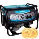Генератор бензиновий 230В 5.0/5.5кВт 4-х тактний ручний запуск SIGMA 5710461