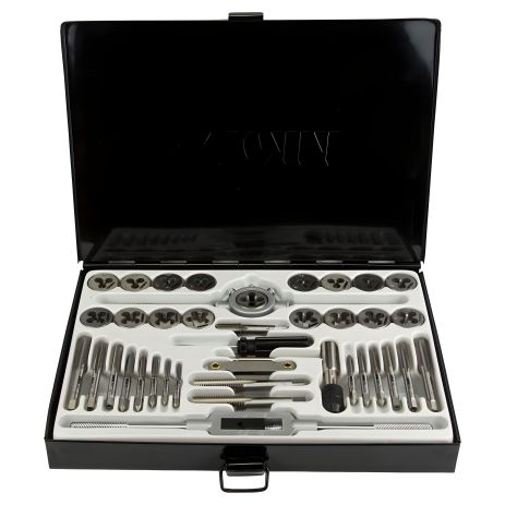 Плашки и метчики набор 40 ед. (металлический кейс) SIGMA 1643251