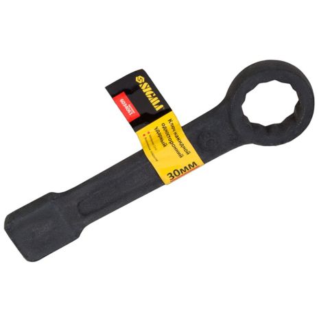 Ключ накидний односторонній ударний 30мм CrV SIGMA 6034061 Ключ накидний односторонній ударний 30мм CrV SIGMA 6034061