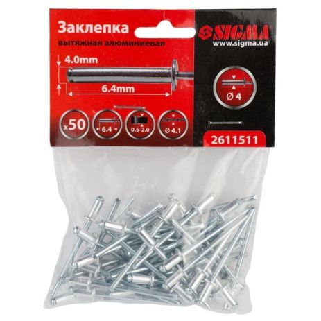 ΠΠ°ΠΊΠ»Π΅ΠΏΠΊΠΈ Π°Π»ΡΠΌΡΠ½ΡΡΠ²Ρ Premium 4.0Γ6.4ΠΌΠΌ 50ΡΡ SIGMA 2611511 ΠΠ°ΠΊΠ»Π΅ΠΏΠΊΠΈ Π°Π»ΡΠΌΡΠ½ΡΡΠ²Ρ Premium 4.0Γ6.4ΠΌΠΌ 50ΡΡ SIGMA 2611511