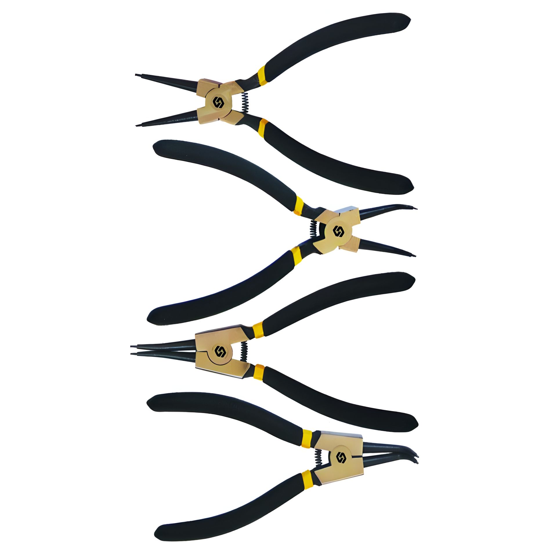 Съемники стопорных колец набор 4 шт 180 мм SIGMA 4350001 Съемники стопорных колец набор 4 шт 180 мм SIGMA 4350001