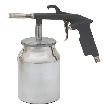 Пневмопистолет пескоструйный 6бар н/б 1000мл (мет) SIGMA 6846021