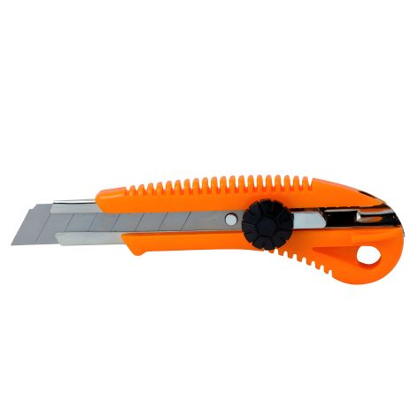 Будівельний ніж з пластиковим корпусом, лезо 18мм, модель SIGMA 8213031 Будівельний ніж з пластиковим корпусом, лезо 18мм, модель SIGMA 8213031