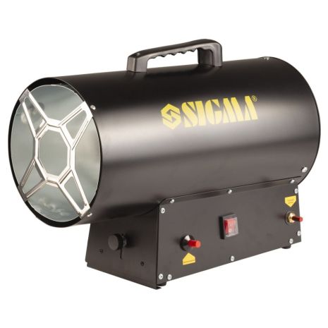 Газовая тепловая пушка прямого нагрева 33кВт 650м³/час SIGMA 5358651 Газовая тепловая пушка прямого нагрева 33кВт 650м³/час SIGMA 5358651