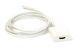 Відео кабель PowerPlant HDMI female - USB Type-C, 1.8м White