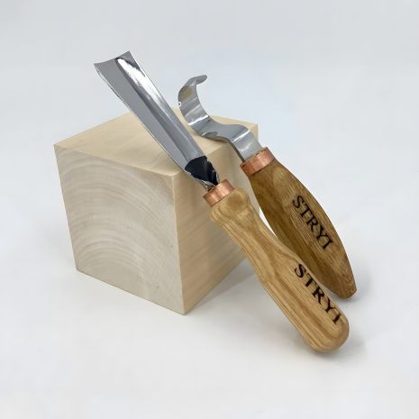 Набор стамесок STRYI Profi для вырезания культи и других деревянных изделий.