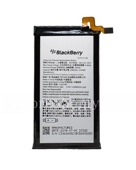 Акумулятор для Blackberry TLp035B1 Blackberry Key 2/Key Two [Original PRC] 12 міс. гарантії