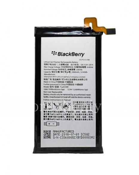 Aккумулятор для Blackberry TLp035B1 Blackberry Key 2 / Key Two [Original PRC] 12 мес. гарантии