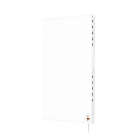 Настінний обігрівач TehnoTerm STT-700v з терморегулятором до 20 м², електричний конвектор на 700 Вт, білий (stt700v)