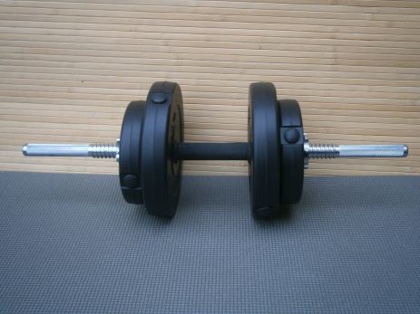 Гантели "Три граф" Sport Lux 1 PC 9 кг / 60 см / 25 мм