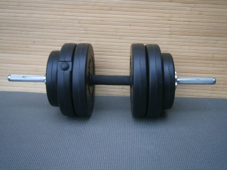 Гантели "Три граф" Sport Lux 1 PC 12,5 кг / 60 см / 25 мм