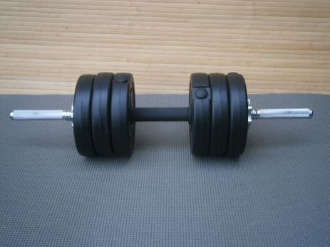 Гантели "Три граф" Sport Lux 1 PC 9 кг / 60 см / 25 мм