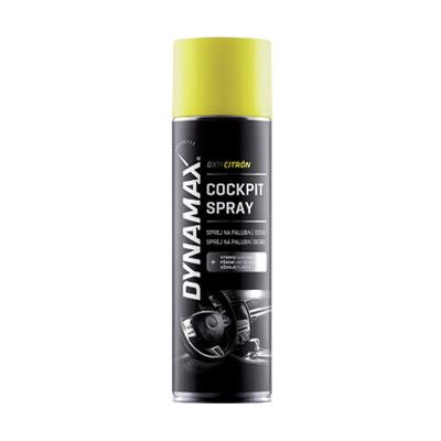 Средство для полировки и защиты приборных панелей (лимон) DXI1 COCKPIT SPRAY LEMON (500ML), DYNAMAX