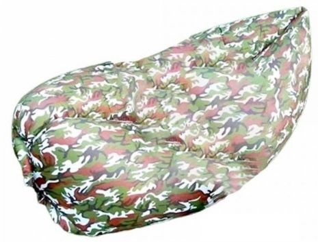 Гамак надувний XO SF-01 (ламзак/диван для вулиці) (Army Green Camo)
