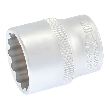 Торцева головка 12-гранна ½" 24 мм L 40 мм CrV MASTERTOOL 78-0624