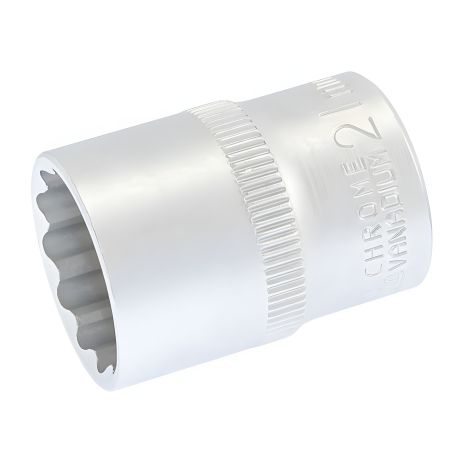 Торцевая головка 12-гранная ½" 21 мм L 40 мм CrV MASTERTOOL 78-0621