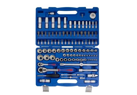 110 PC. 1/4" + 1/2"DR. Combination Socket Set KING TONY SC7010MR