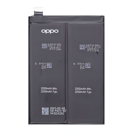 Акумулятор Oppo BLP855 Find X3 Neo X5 Lite, Reno 6 Pro 5G 7 5G 8 4G 8 Lite, K9 Pro, комплект 2250 mAh 2 шт [Original PRC] 12 міс. гарантії