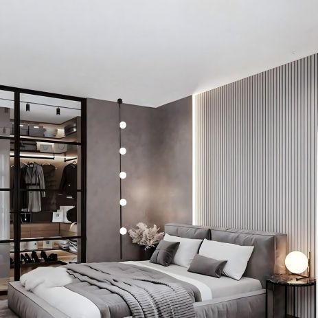 Дизайнерські підвісні треки-трансформери Графіт VALESO Композиція 13 Дизайнерські підвісні треки-трансформери Графіт VALESO Композиція 13