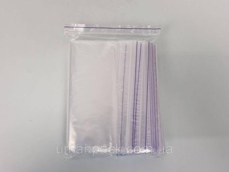 Пакет з zip-lock 18x23 (100pcs) (1 упаковка)