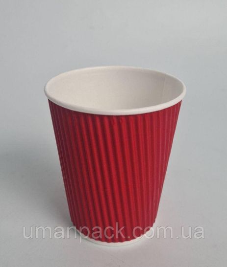 Склянка гофрований 250 мл ХРАСНИЙ Харків (25 шт.)