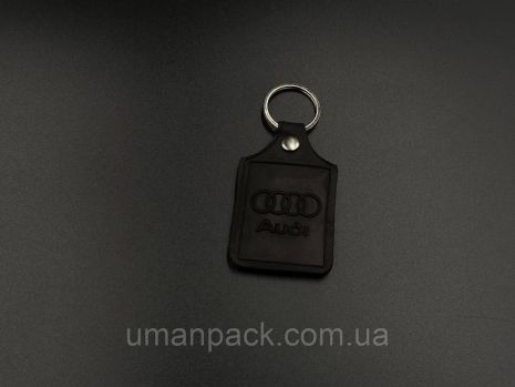 Schirika Keychain. Ауді. 43х65 мм. Колір Чорні.