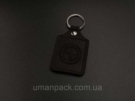 Schirika Keychain. BMW. 43х65 мм. Колір Чорні.