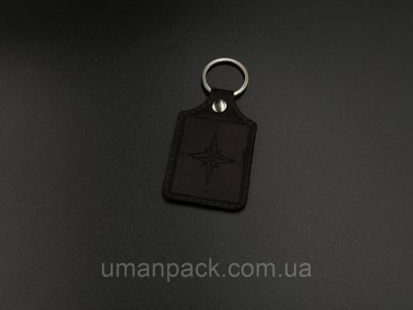 Schirika Keychain. Kia. 43х65 мм. Колір Чорні.