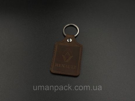 Schirika Keychain. Renault. 43х65 мм. Колір Браун.