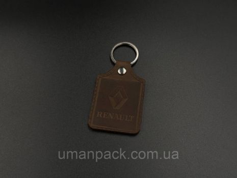 Schirika Keychain. Renault. 43х65 мм. Колір Браун.