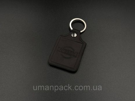 Schirika Keychain. Nissan. 43х65 мм. Колір Чорні.