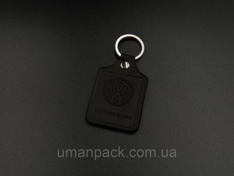 Schirika Keychain. Volkswagen. 43х65 мм. Колір Чорні.