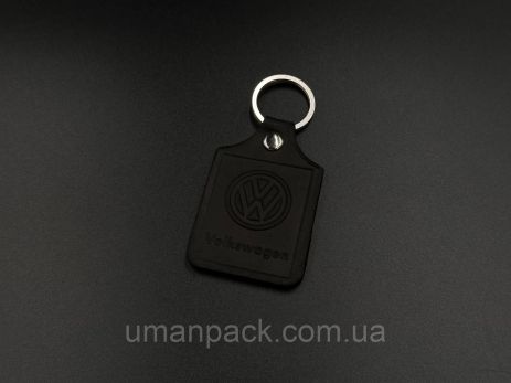 Schirika Keychain. Volkswagen. 43х65 мм. Колір Чорні.