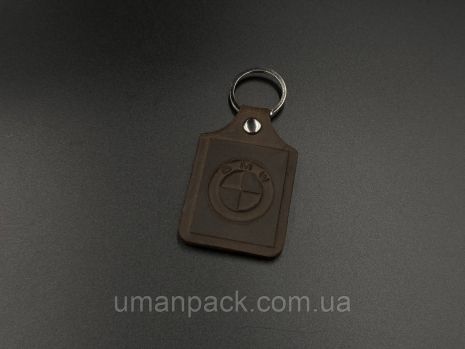 Schirika Keychain. BMW. 43х65 мм. Колір Браун.