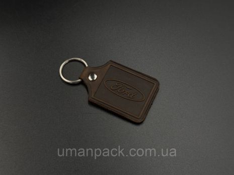 Schirika Keychain. Форд. 43х65 мм. Колір Браун.