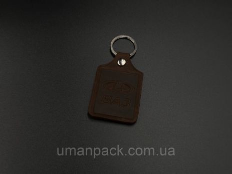 Schirika Keychain. Ваз. 43х65 мм. Колір Браун.