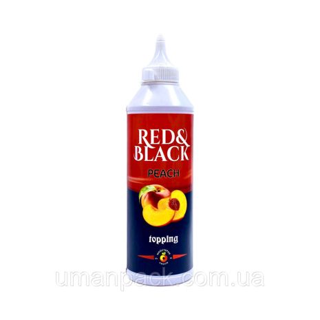 Топпинг Red&Black Персик 0,6 л (1 шт)