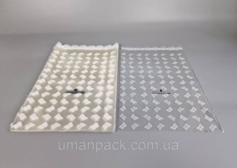 Пакет із малюнком для пакування подарунків (25*40) No388 (5) (ажурний) "Метелик" (100 шт.)
