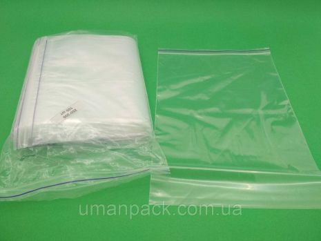 Пакет з замком Zip-lock 20х30(100шт) (1 пач)заходь на сайт Уманьпак