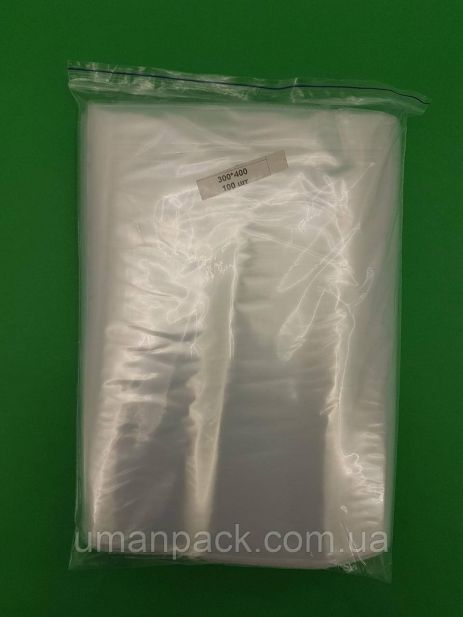 Пакет с замком Zip-lock 35х40(100шт) (1 пачка)