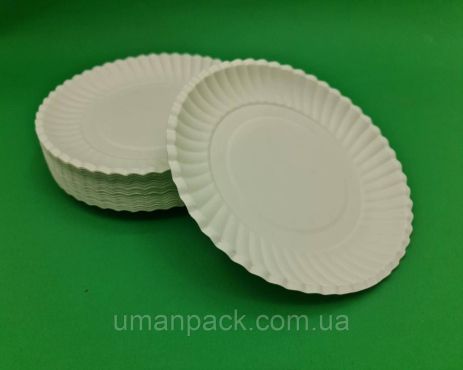 Пластина Poil White D-15,5 см (100)*2 (100 шт.)