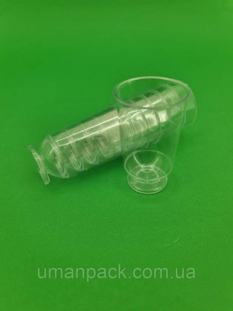 Чарка склоподібна (на ніжці) 50 гр (40 шт)