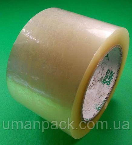 Скотч пакувальний прозорий72мм\100м\45мк "Супер Торба"(11\1,44) (4 шт)