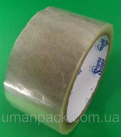 Скотч пакувальний прозорий 48мм\ 45м\40мк "Супер Торба"(9,6\0,46) (6 шт)