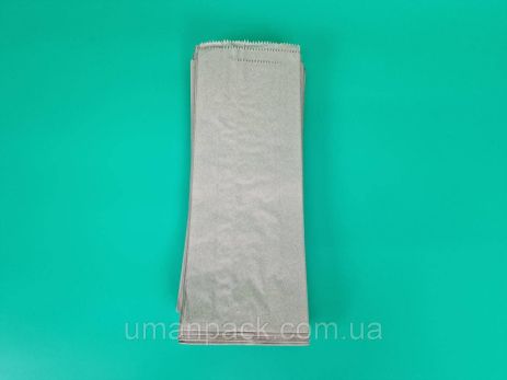 Пакет бумажный 14/6*36 коричневый 100 штук (100 шт)
