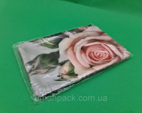 Святкові паперові таблички 15* 22 см № 10 Tea Rose10pcs (1 упаковка)