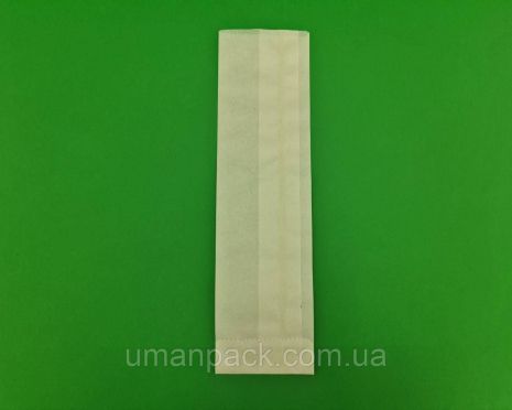 Пакет паперовий 7/0*28 білий жиронепроникний (2000 шт)