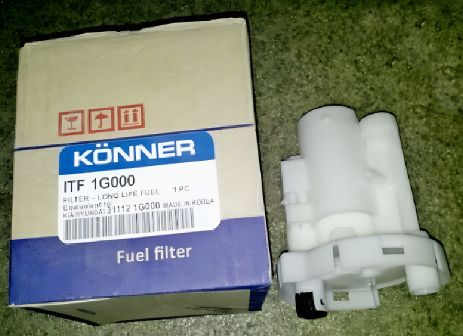 Топливный фильтр Rio (JB), Konner (ITF-1G000) (31112-1G000) Топливный фильтр Rio (JB), Konner (ITF-1G000) (31112-1G000)
