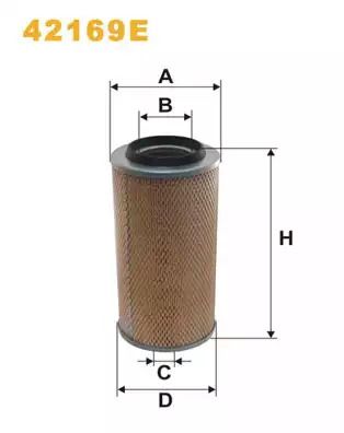 Π€ΠΈΠ»ΡΡΡ Π²ΠΎΠ·Π΄ΡΡΠ½ΡΠΉ MERCEDES-BENZ T1/TN, MERCEDES-BENZ T2/L, WIX FILTERS (42169E) Π€ΠΈΠ»ΡΡΡ Π²ΠΎΠ·Π΄ΡΡΠ½ΡΠΉ MERCEDES-BENZ T1/TN, MERCEDES-BENZ T2/L, WIX FILTERS (42169E)